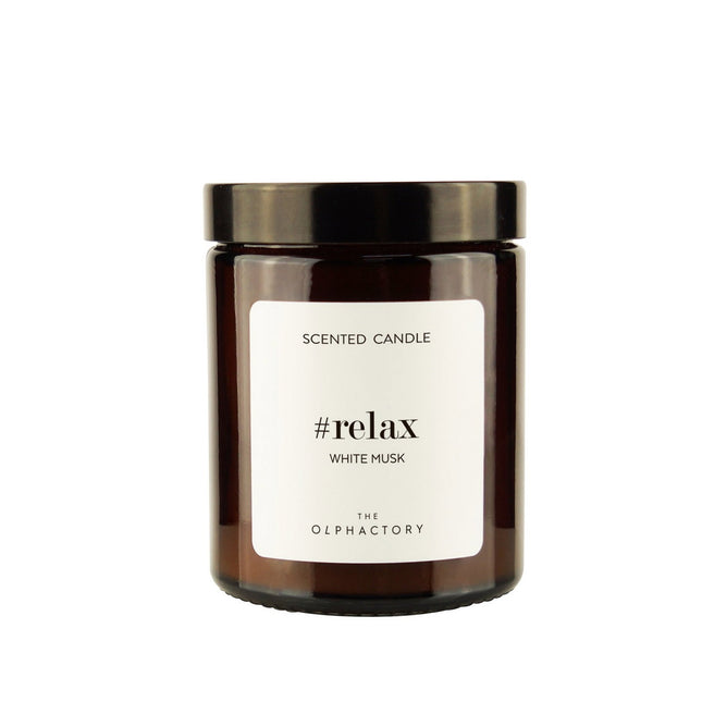 The Olphactory Relax White Musk – Scented Candle Unisex, 135 g