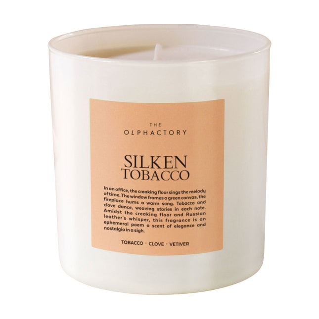 The Olphactory Silken Tobacco – Scented Candle Unisex, 310 g