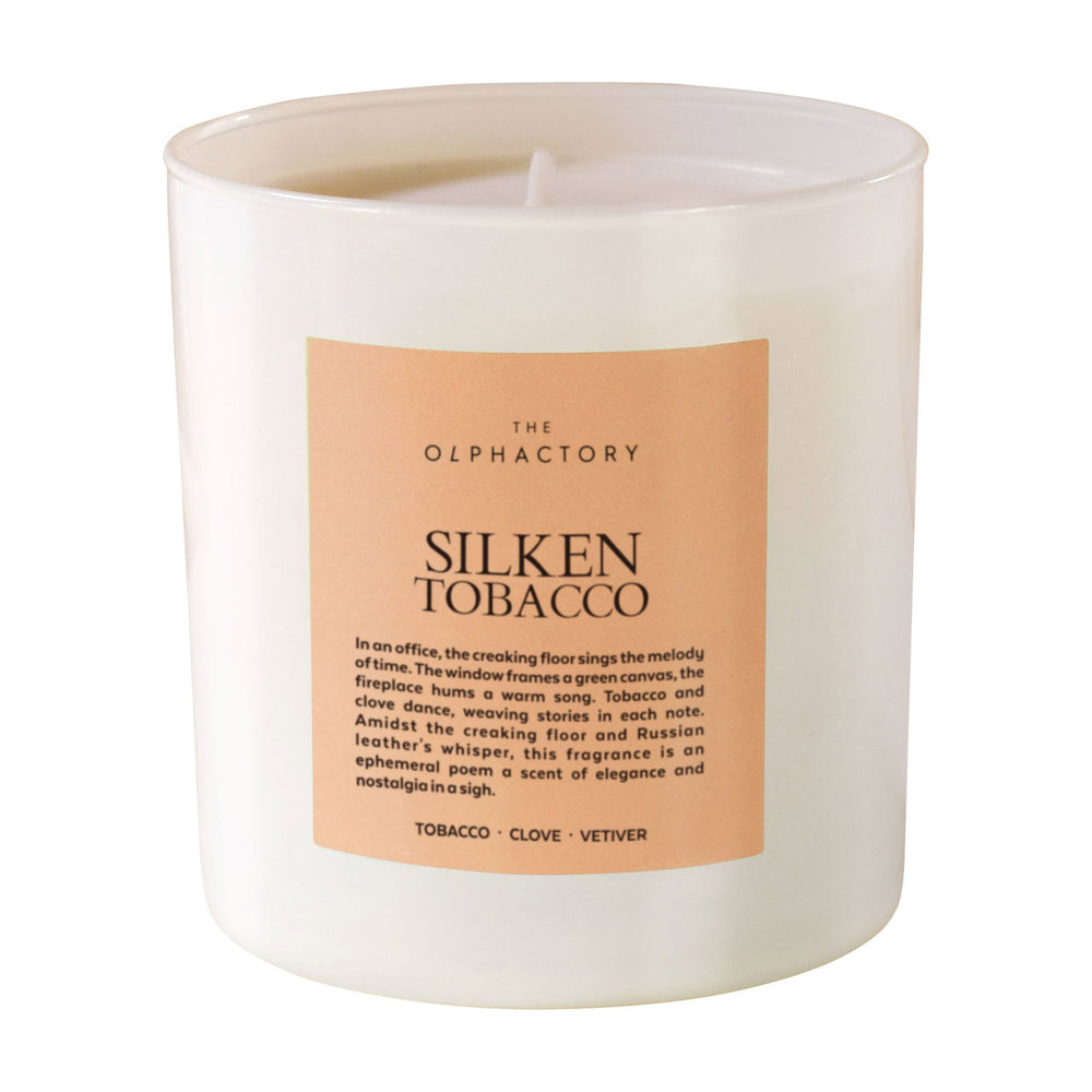 The Olphactory Silken Tobacco – Scented Candle Unisex, 310 g