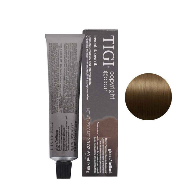 Tigi Colour Gloss – Semi-Permanent Hair Dye for Women, 5/0 Light Natural Brown, 60 ml