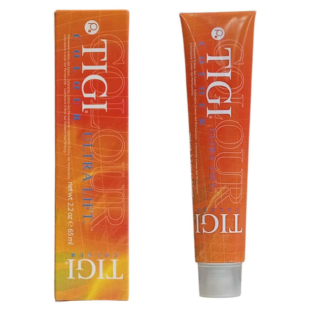 Tigi Colour Ultra Lift – Permanent Hair Dye for Women, 100/27 Ultra Light Irides Ash Blonde, 65 ml