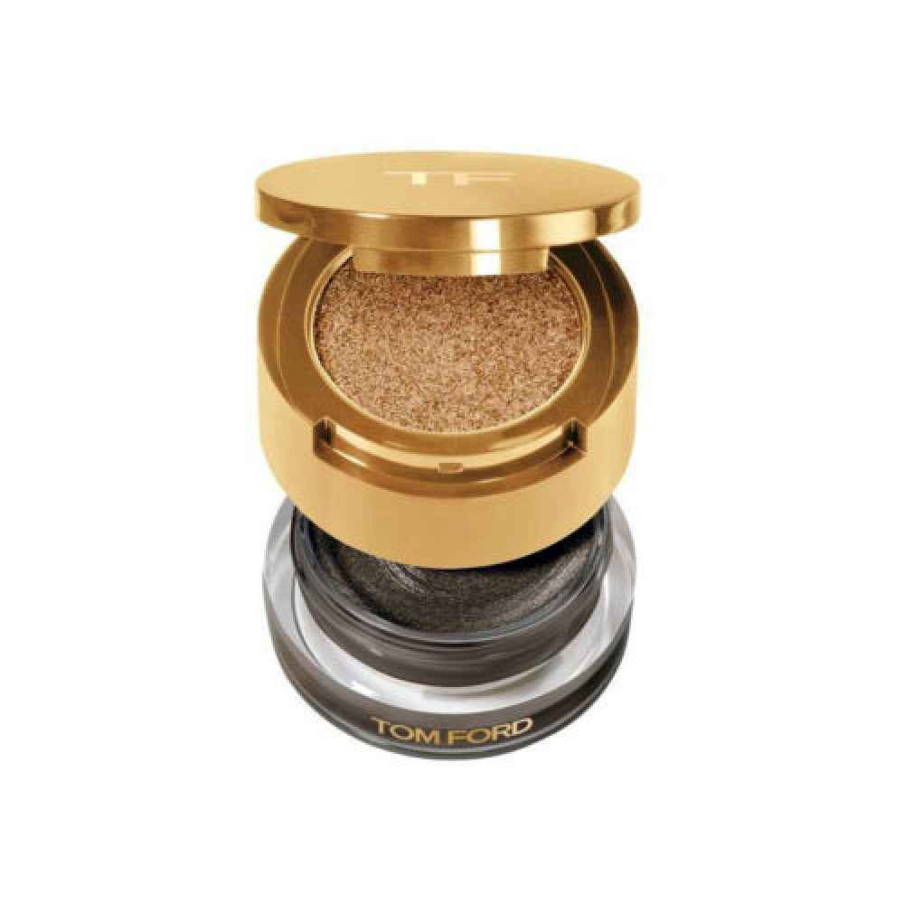 Tom Ford Cream and Powder – Eyeshadow Powder for Women, 13, Black Sand, 7 g