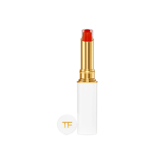 Tom Ford Lip Gelle – Cream Lipstick for Women, Z05, Sunlit Orange, 2.1 g