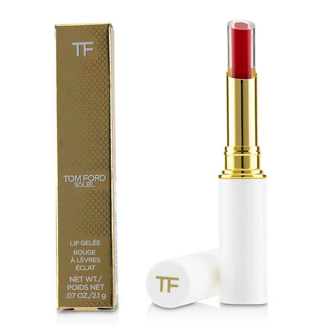 Tom Ford Soleil – Cream Lipstick for Women, Z08, Lustrous Red, 2.1 g