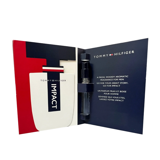 Tommy Hilfiger Impact – Eau de Toilette for Men, 1.5 ml Vial