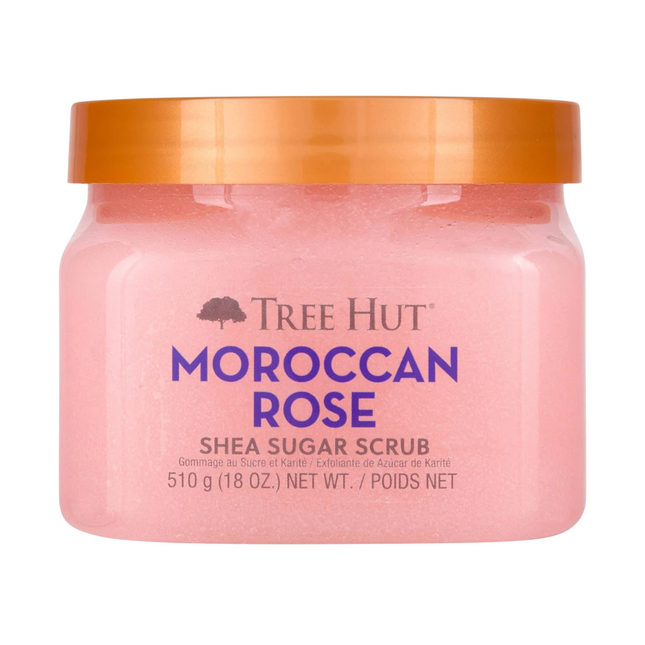 Tree Hut Moroccan Rose Exfoliating – Body Scrub for Women, 510 g