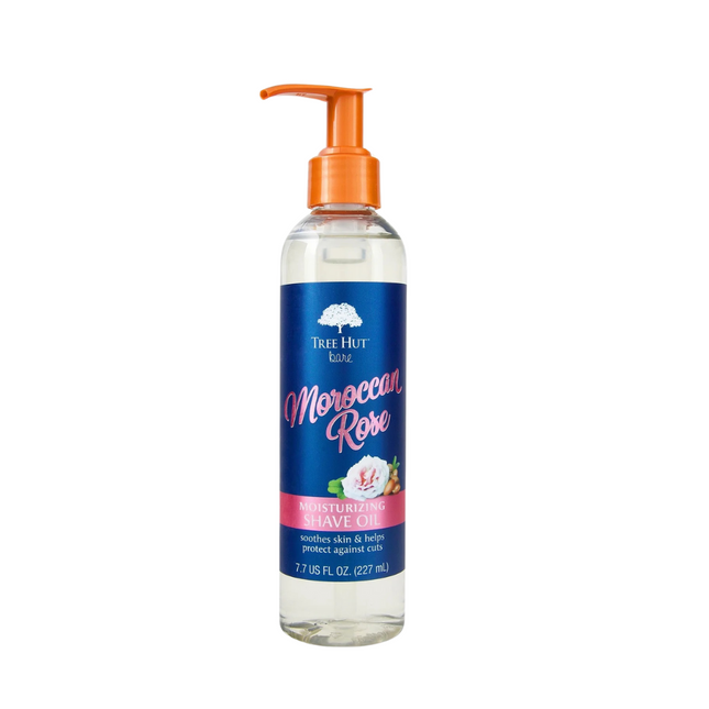 Tree Hut Moroccan Rose Soothing – Pre-Shaving Oil for Women, 227 ml