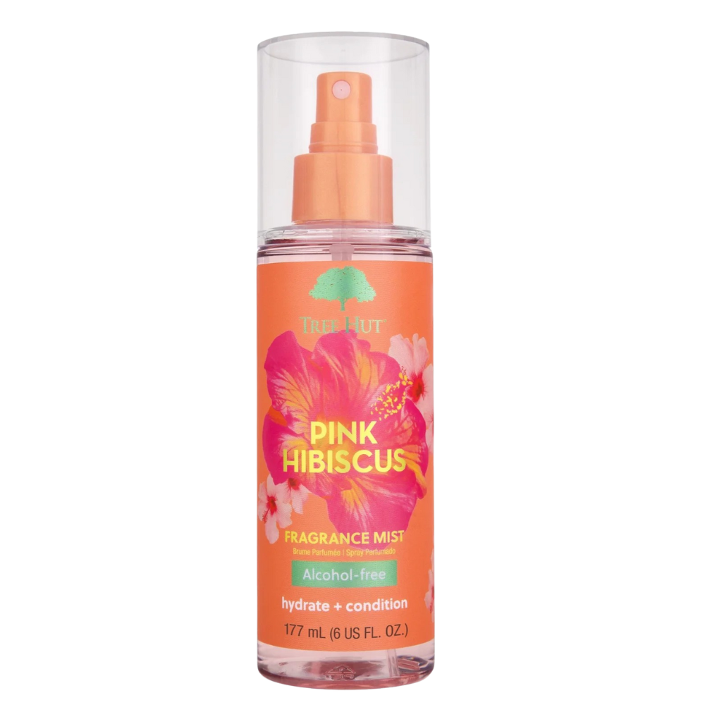 Tree Hut Pink Hibiscus Hydrating – Body Spray for Women, Body, 177 ml