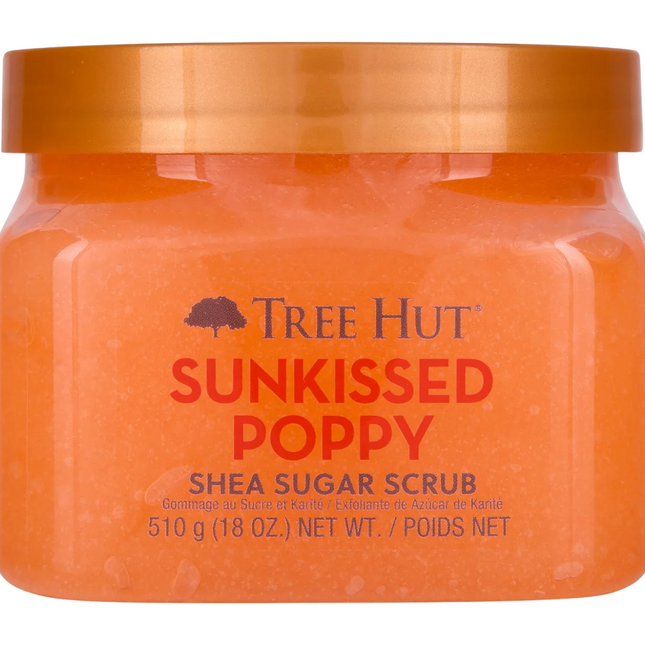 Tree Hut Sunkissed Poppy Exfoliating – Body Scrub for Women, 540 g