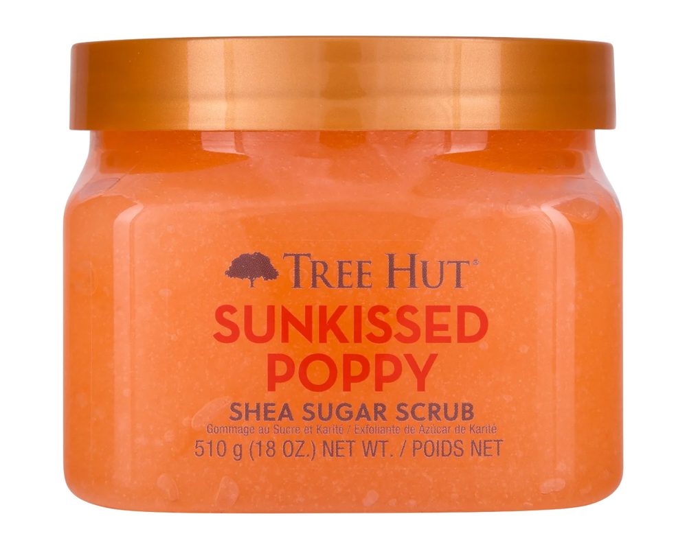 Tree Hut Sunkissed Poppy Exfoliating – Body Scrub for Women, 540 g