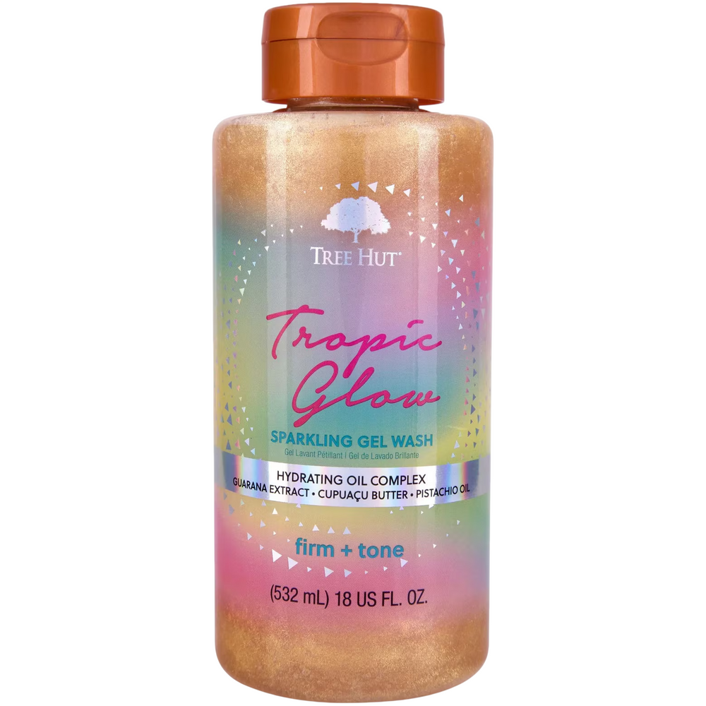 Tree Hut Tropic Glow Sparkling – Shower Gel for Women, Body, For All Skin Types, 532 ml