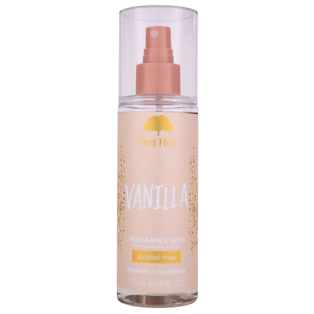 Tree Hut Vanilla Hydrating – Body Spray for Women, Vanilla, 177 ml