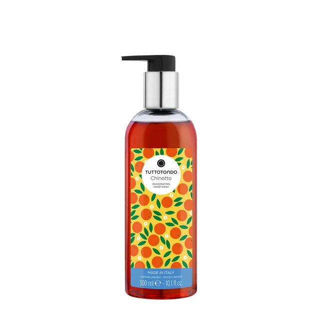 Tuttotondo Chinotto Energising – Liquid Soap Unisex, For Hands, 300 ml