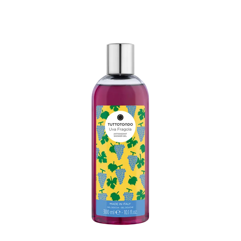 Tuttotondo Uva Fragola Antioxidant – Shower Gel Unisex, For All Skin Types, 300 ml