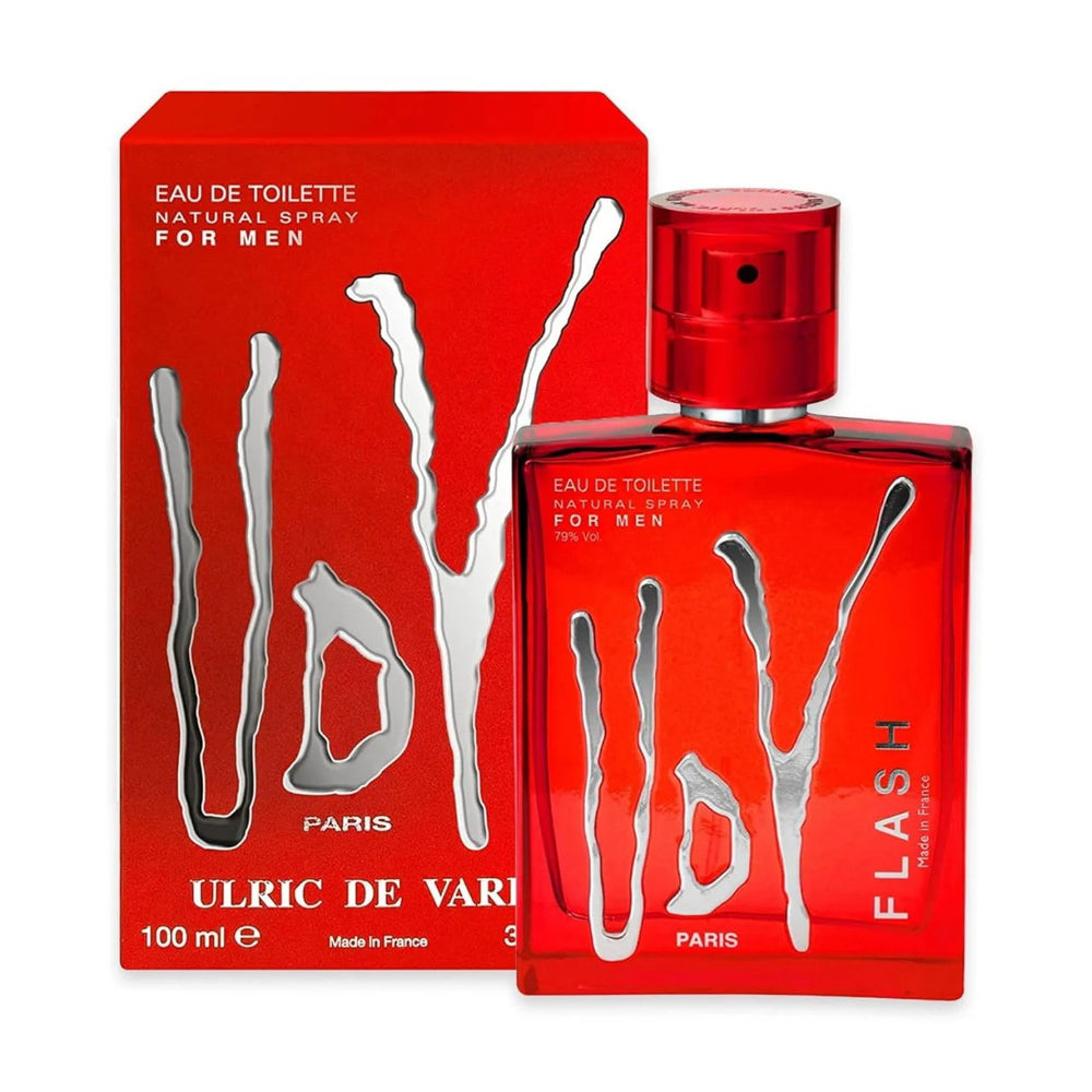 Ulric De Varens Flash – Eau de Toilette for Men, 100 ml Tester