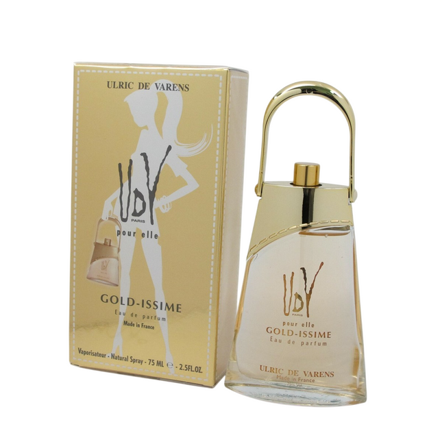 Ulric De Varens Gold Issime – Eau de Parfum for Women, 75 ml Tester