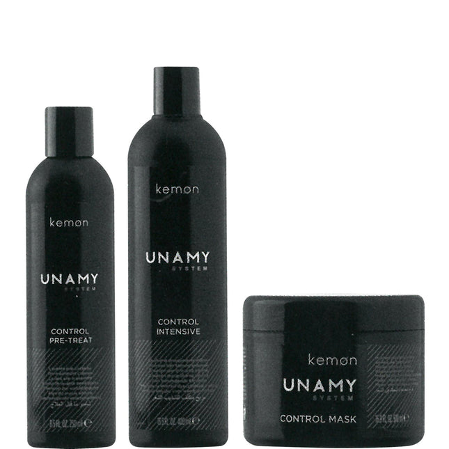 Kemon Unamy System Control Intensive Set Kemon: Control Intensive – Hair Shampoo, 400 ml + Control Intensive, Hair…