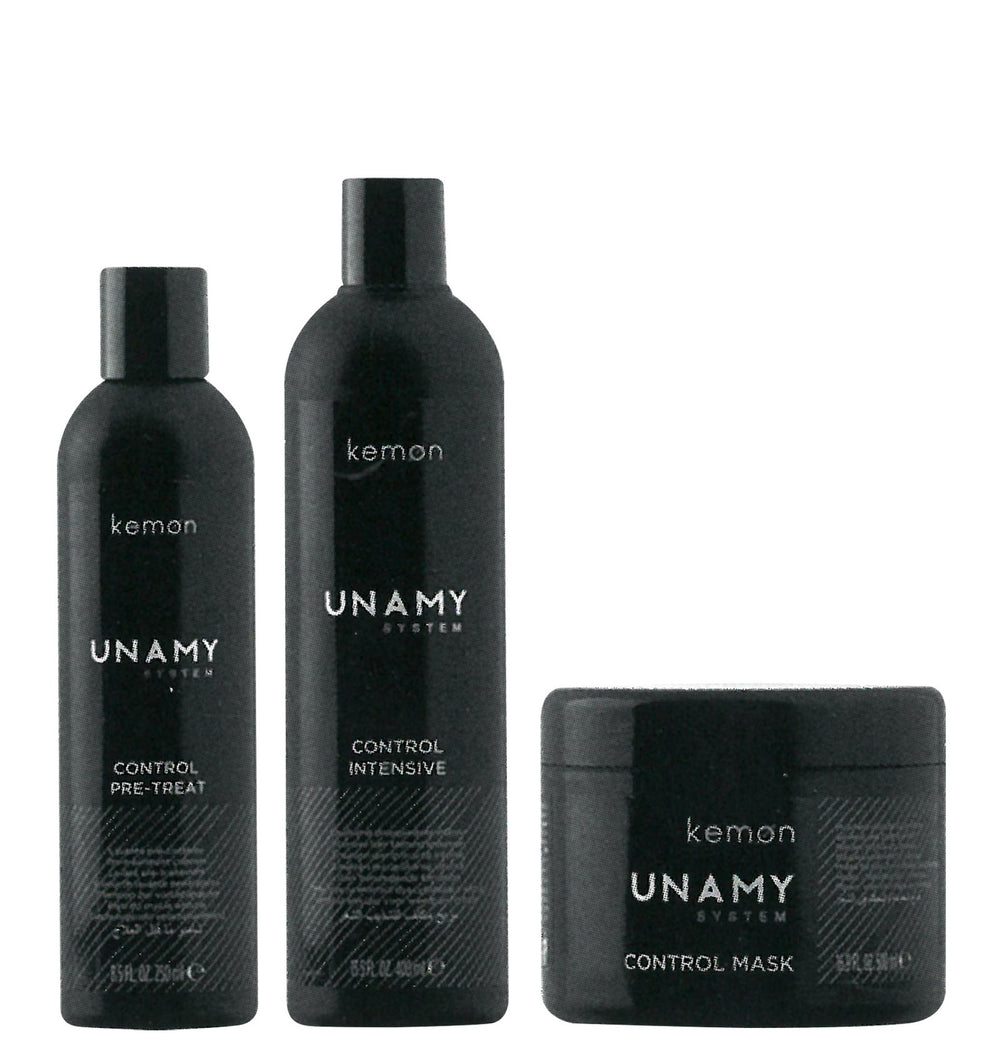 Kemon Unamy System Control Intensive Set Kemon: Control Intensive – Hair Shampoo, 400 ml + Control Intensive, Hair…