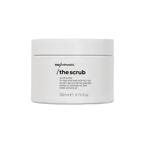 Unbranded The Scrub Deep Cleans & Exfoliates – Body Scrub for Women, 250 ml