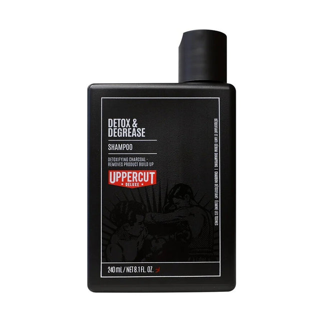 Uppercut Deluxe Detox & Decrease – Hair Shampoo Unisex, Detoxifying, 240 ml