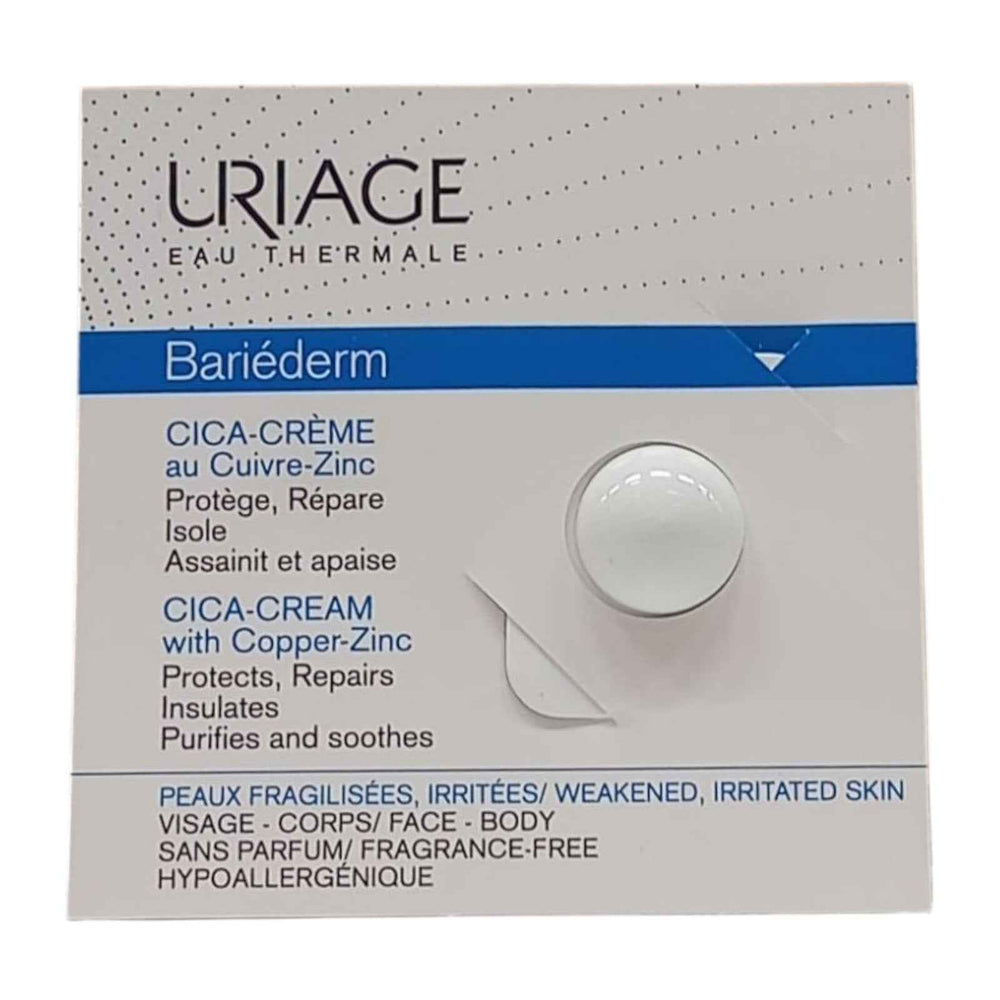 Uriage Bariederm Repairing – Cream for Women, For Face & Body, 0.7 ml Sample