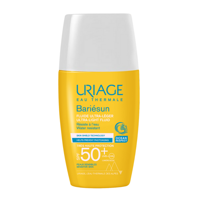 Uriage Bariesun Sun Protection – Sunscreen Fluid, SPF 50+, 30 ml