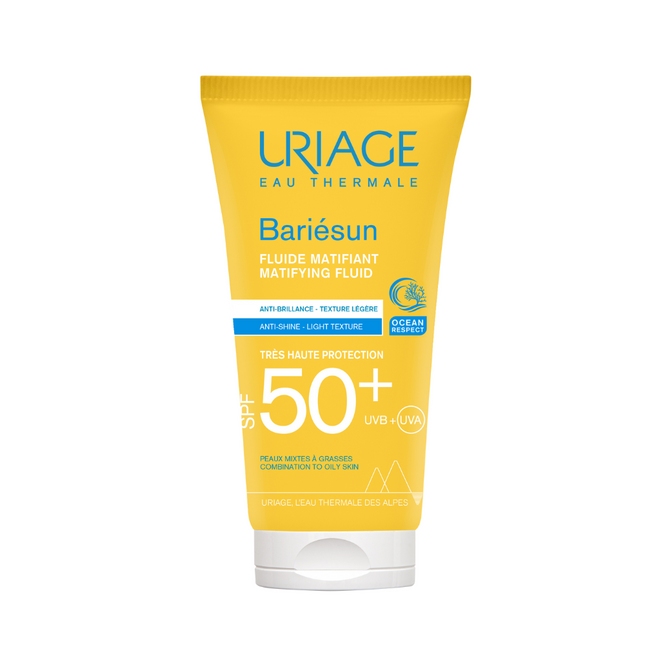 Uriage Bariesun Sun Protection – Sunscreen Fluid, SPF 50+, 50 ml