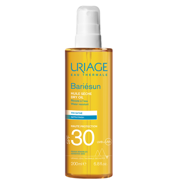 Uriage Bariesun – Tanning Oil for Women, SPF30, 200 ml