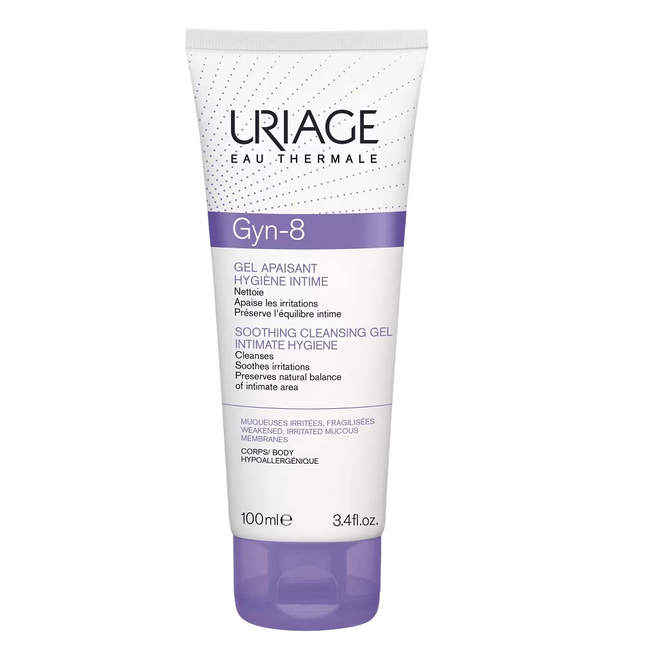 Uriage Gyn-8 – Intimate Wash Gel for Women, 200 ml