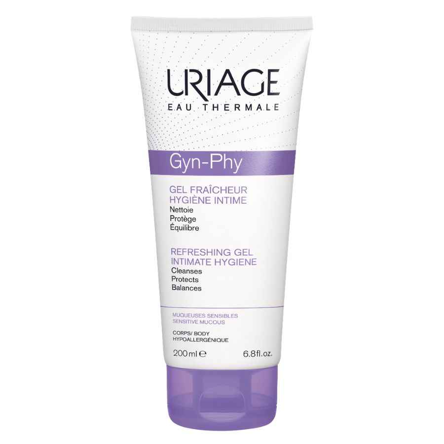 Uriage Gyn-Phy – Intimate Wash Gel for Women, 200 ml