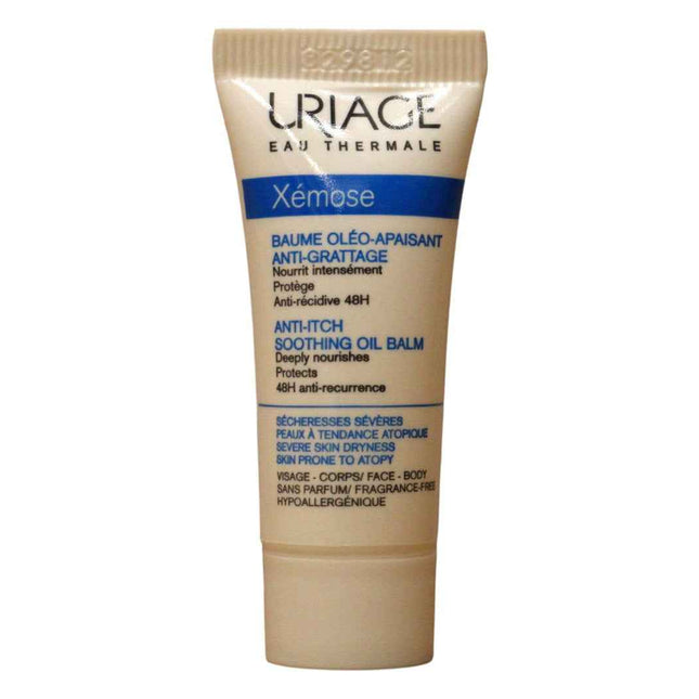 Uriage Xemose Fragrance Free Soothing – Body Oil for Women, Day, 8 ml Sample