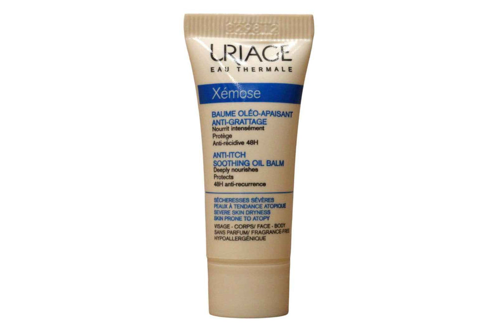 Uriage Xemose Fragrance Free Soothing – Body Oil for Women, Day, 8 ml Sample