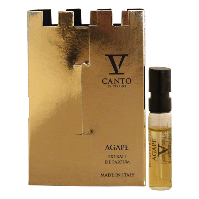 V Canto Agape – Extrait de Parfum Unisex, 1.5 ml Vial