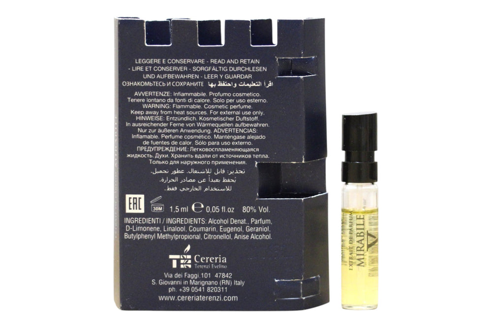 V Canto Mirabile – Extrait de Parfum for Women, 1.5 ml Vial