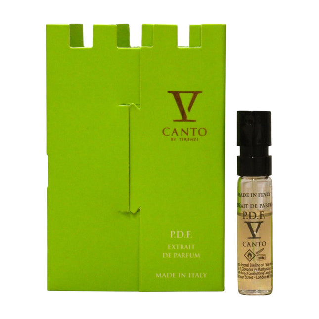 V Canto P.D.F. – Extrait de Parfum Unisex, 1.5 ml Vial