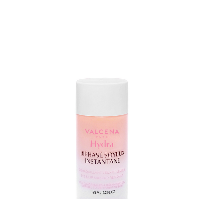 Valcena Biphase Soyeux Instantane – Makeup Remover Lotion for Women, 125 ml