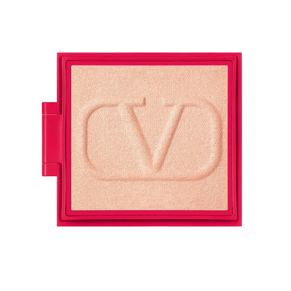 Valentino Go-Clutch Glow – Compact Powder for Women, 01, Very Light, Refill, 4.2 g