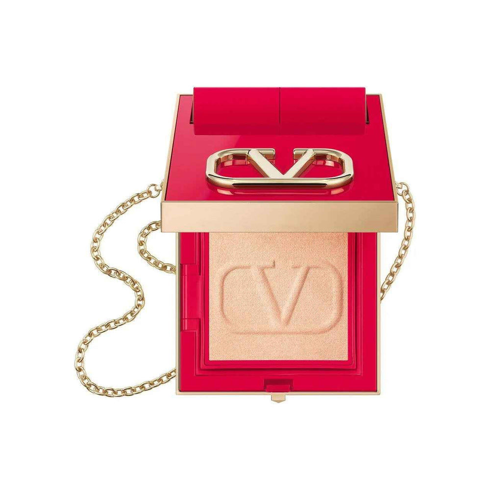 Valentino Go-Clutch Glow – Compact Powder for Women, 02, Light, 4.2 g
