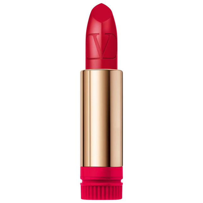 Valentino Rosso Satin Finish – Cream Lipstick for Women, 22R, Refill, 3.5 g