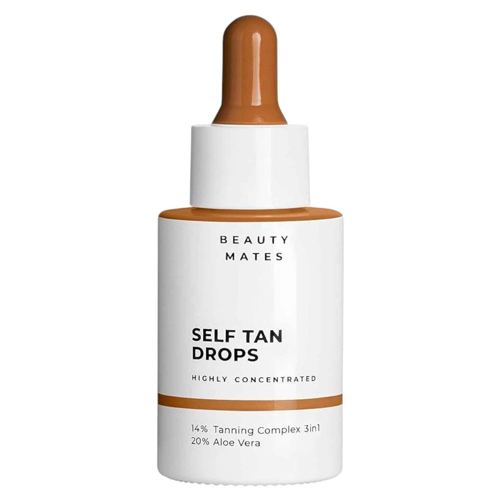 Vegan Tan Dark Tan Hydrate – Self-Tanning Drops Unisex, For Face, 30 ml