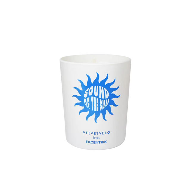 Velvetvelo Sound Of The Sun – Scented Candle Unisex, 185 g