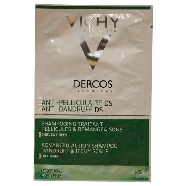 Vichy Dercos – Hair Shampoo for Women, Anti-Dandruff, 7 ml Sample