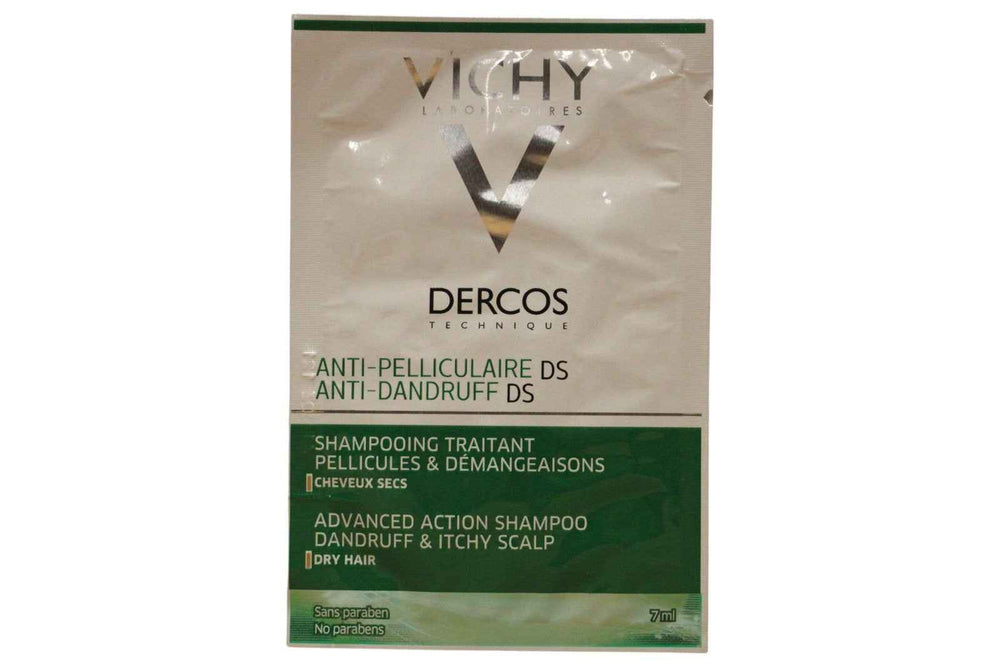 Vichy Dercos – Hair Shampoo for Women, Anti-Dandruff, 7 ml Sample
