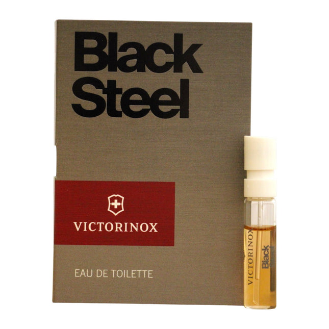 Victorinox Swiss Army Black Steel – Eau de Toilette for Men, 1.5 ml Vial
