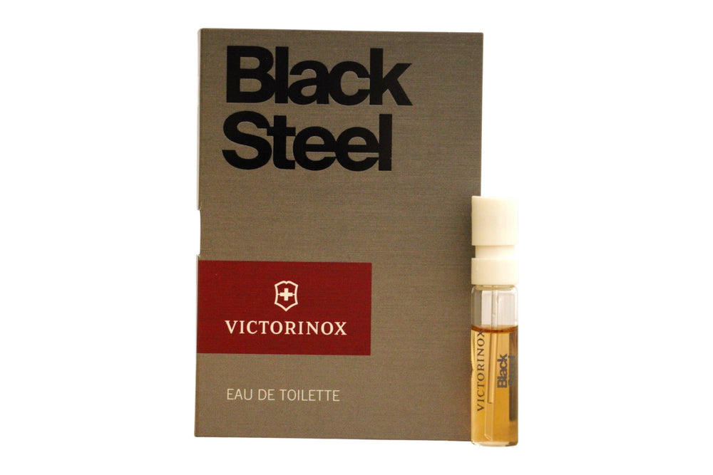 Victorinox Swiss Army Black Steel – Eau de Toilette for Men, 1.5 ml Vial