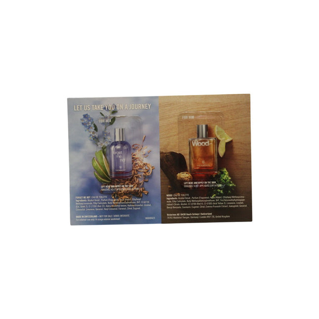 Victorinox Swiss Army Wood & Forget Me Not – Eau de Toilette Unisex, Sample