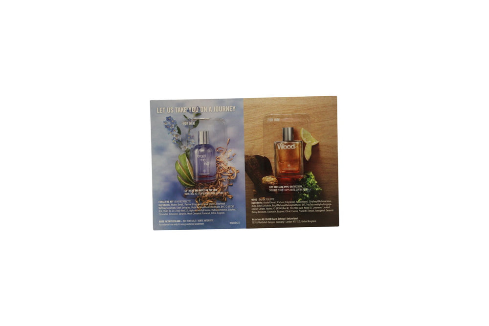Victorinox Swiss Army Wood & Forget Me Not – Eau de Toilette Unisex, Sample