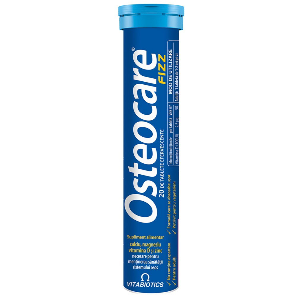 Vitabiotics Osteocare – Effervescent Tablets Unisex, 20 pcs, 20 pcs
