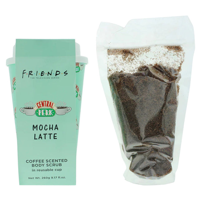 Warner Bros Friends Mocha Latte Cleansing – Body Scrub for Women, 260 g