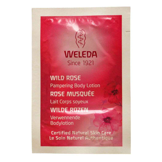 Weleda Pampering Rose Relaxing – Body Lotion for Women, 4 ml Sample